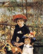 On the Terrace Pierre-Auguste Renoir